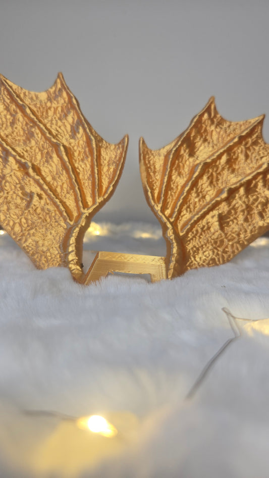 Buchstütze Drachenflügel / Dragon Wings