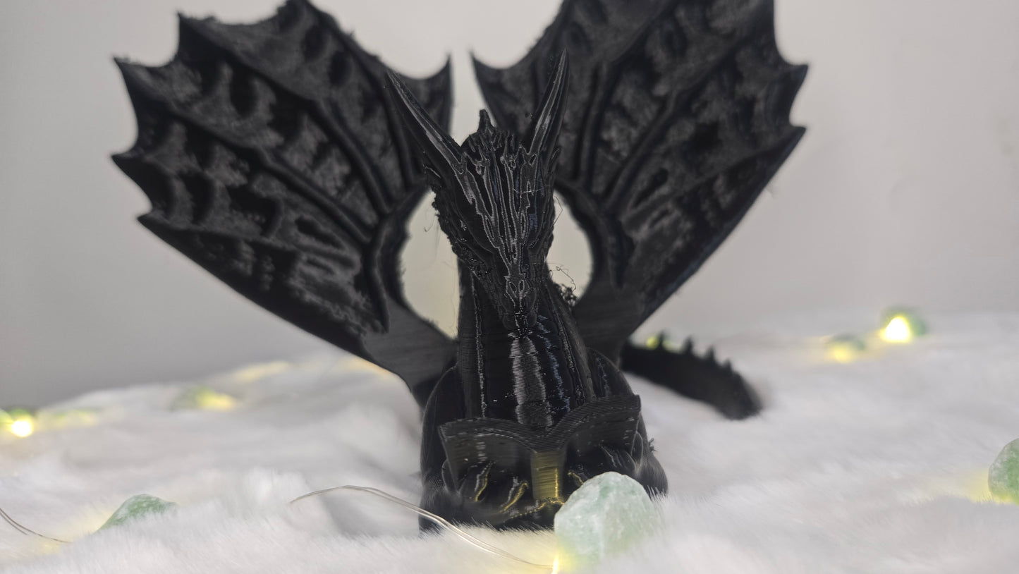 Kindle, Reader, Tablet Halter - Book Wyrm - Drachenhalterung