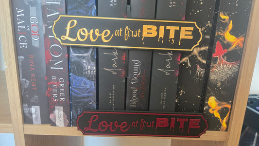 Genre Schilder Fürs Bücherregal