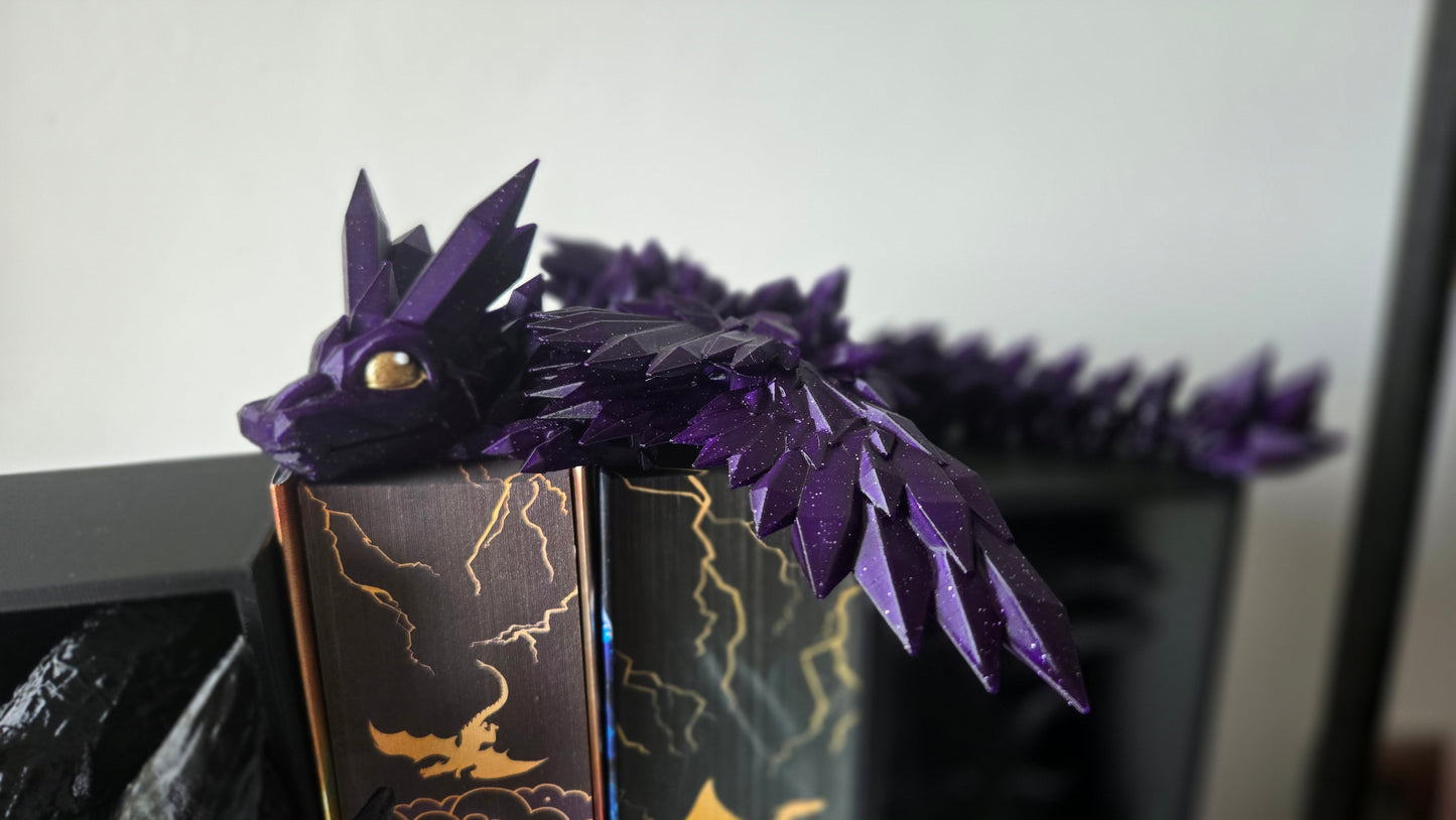 Crystaldrache Andarna Vierter Flügel Groß