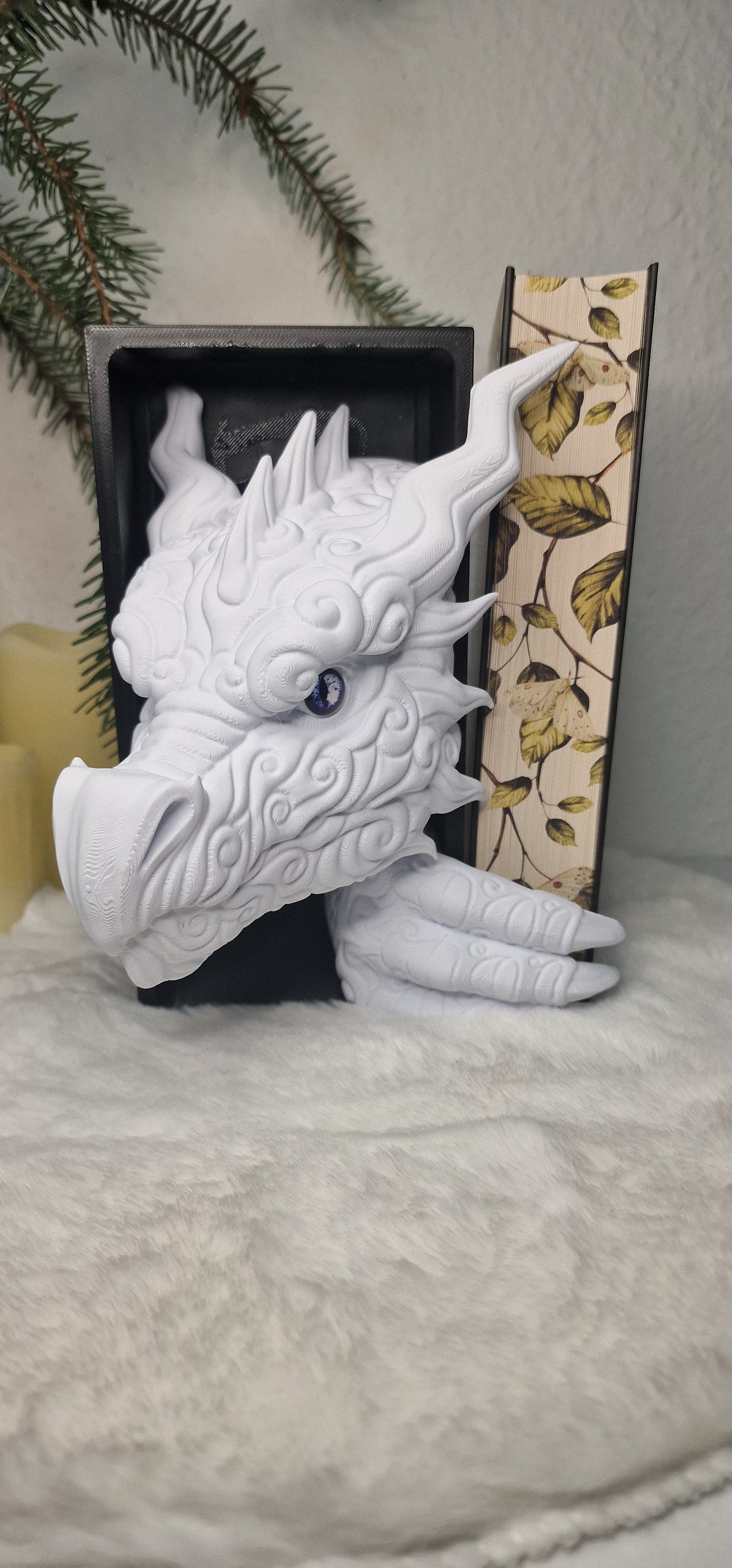 Book Nook Dragon / Drache Wolkendrache /Clouddragon