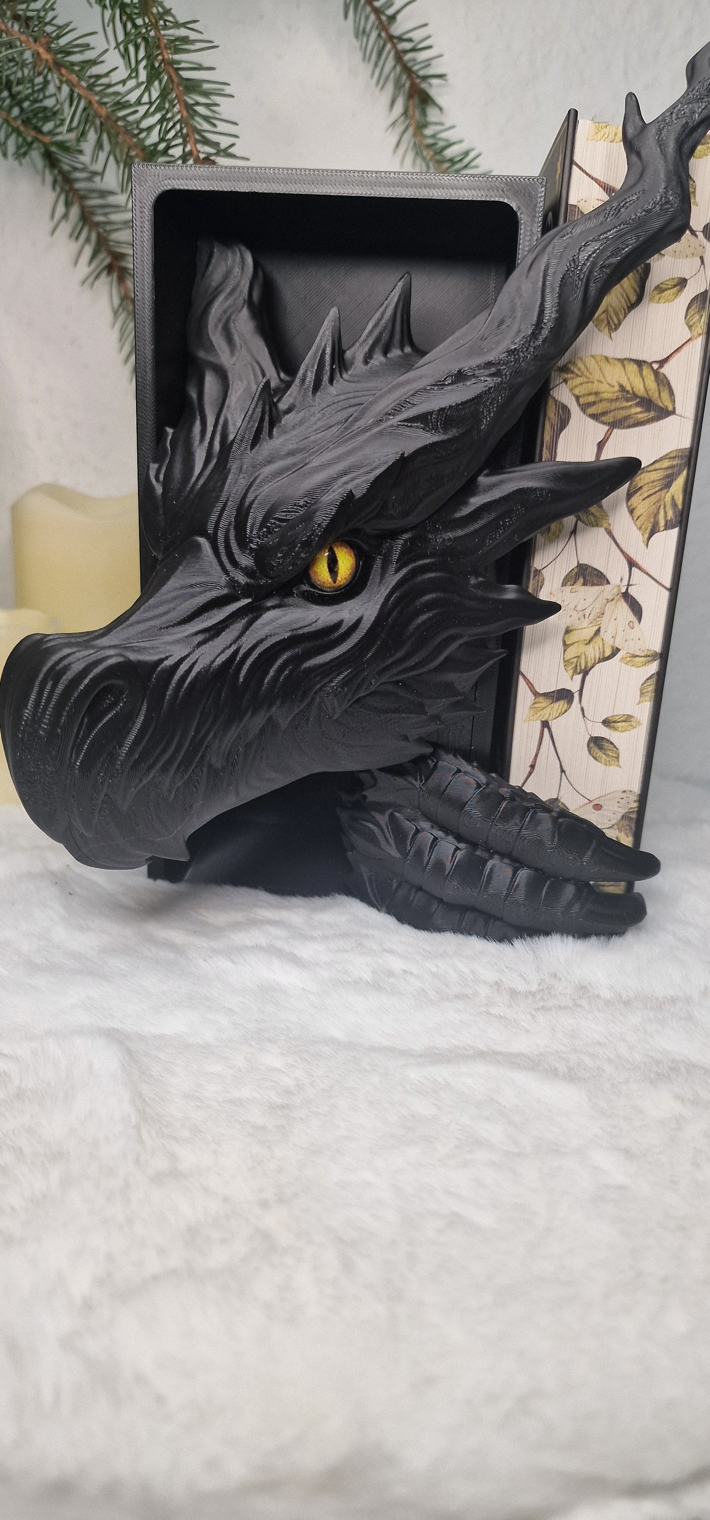 Drachen Book Nook Shadow