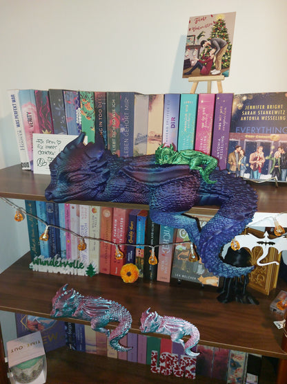 Kantenhocker / Regalhocker Drache XL / XXL