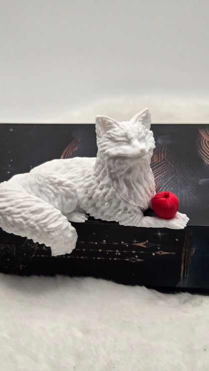 Polarfuchs Kantenhocker