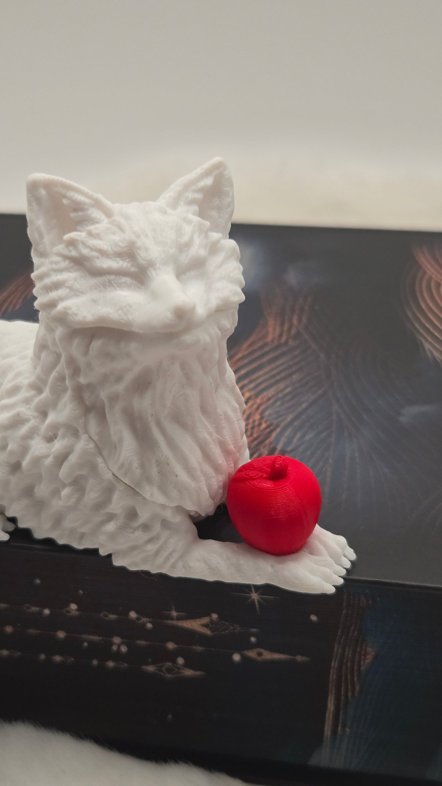 Polarfuchs Kantenhocker