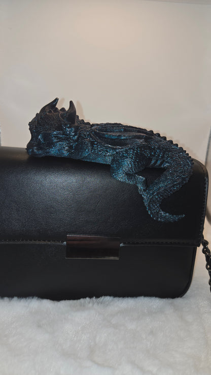 Drachen Statement Tasche – Abnehmbarer Kantenhocker