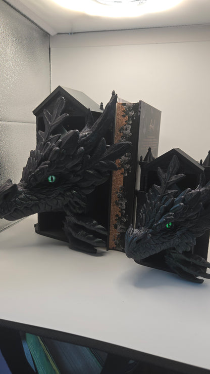 Forest Dragon Book Nook | Mystischer Laubdrache