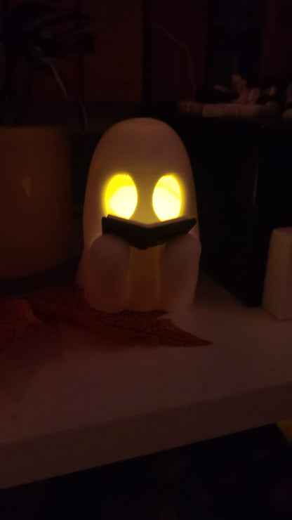 Geist Lesend / Reading Ghost / Boos