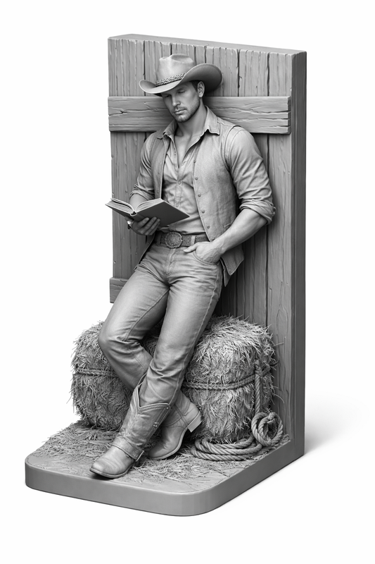Buchstützen Cowboy / Cowboygirl