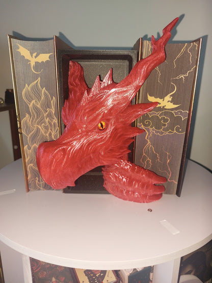Drachen Book Nook Shadow