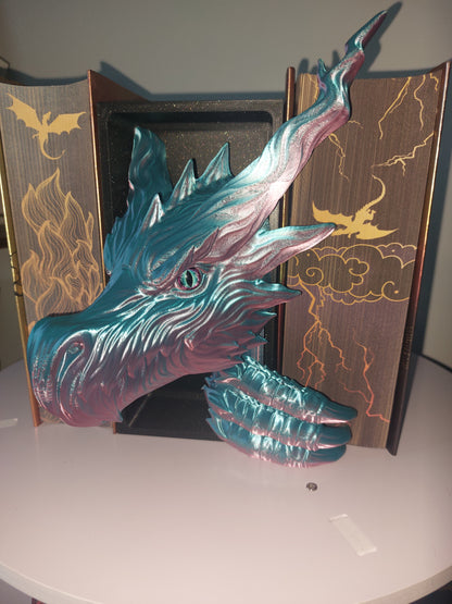 Drachen Book Nook Shadow